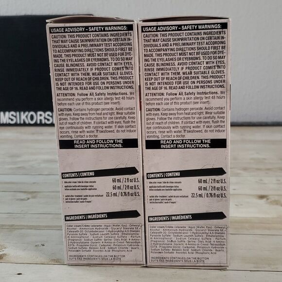 NEW‎ 2 Schwartzkopf göt 2b M65 Ultra Deep Red Metallics Boxes Permanent Hair Dye - Picture 4 of 6